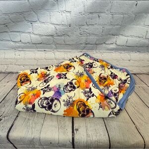 Little Bum Bums Skull Pattern Bamboo Blanket